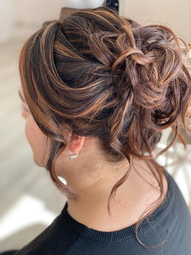 Vjola Hair & Make-up Artist-farbe-hochsteckfrisur